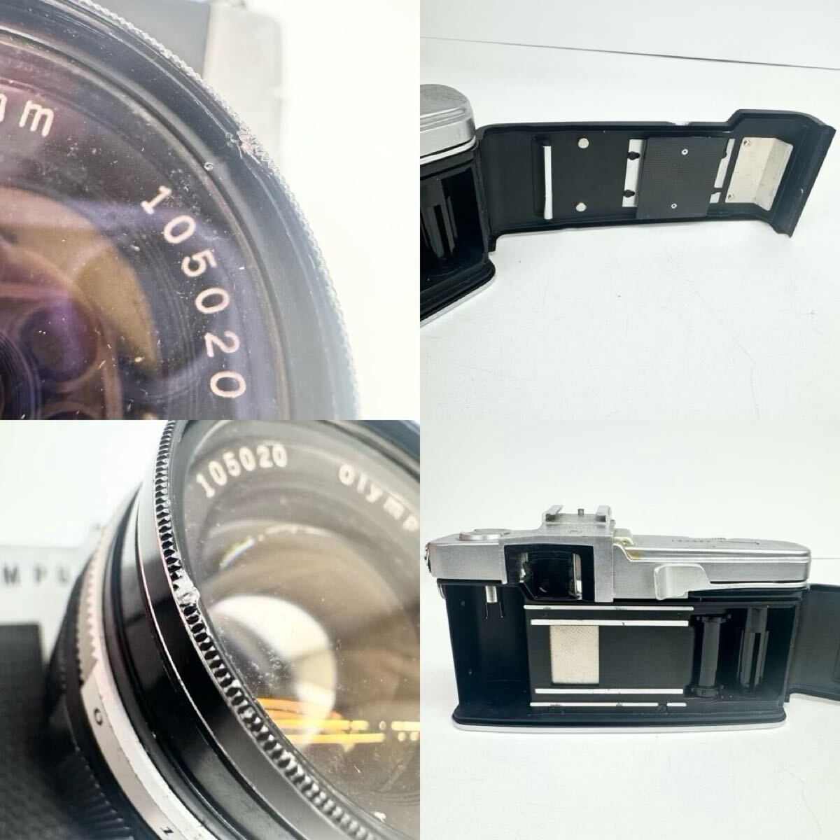 【ジャンク品】OLYMPUS PEN F H.Zuiko f=42mm 1:1.2 オリンパス ペンF フィルム一眼レフカメラ フィルムカメラ_画像7