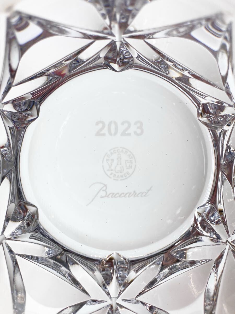 1円スタート！バカラ ロックグラス エクラ 2023年 Baccarat グラス 食器 コップ ブランド イヤータンブラー 門出 記念日 ギフト 34_画像5
