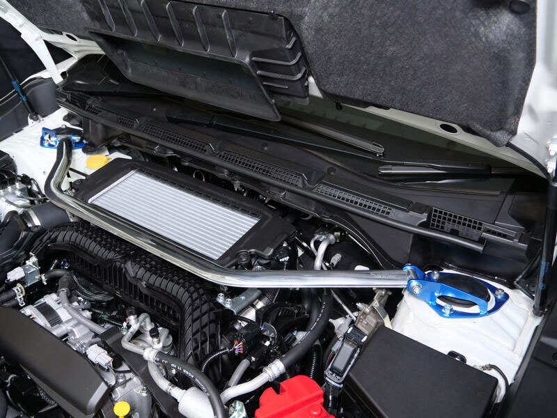 CUSCO クスコ ストラットバー Type OS フロント レヴォーグ VN5 2021年2月~ CB18 1.8 4WD CVT ※沖縄・離島は着払い_画像3