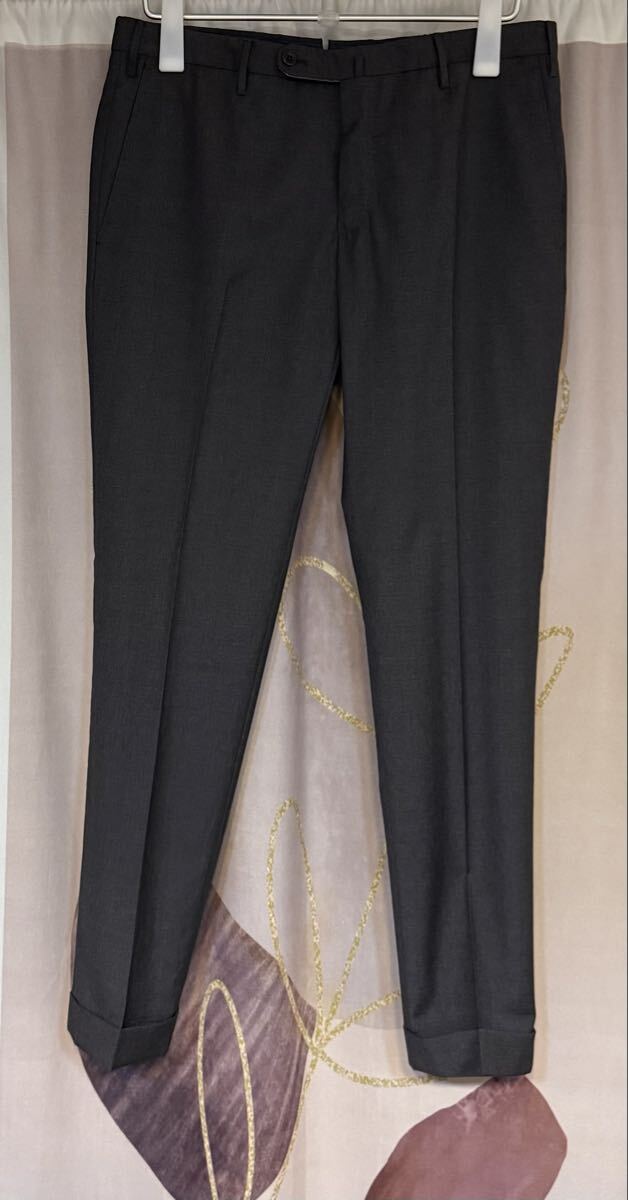 INCOTEX インコテックス super100 ウール100% スラックス_画像1