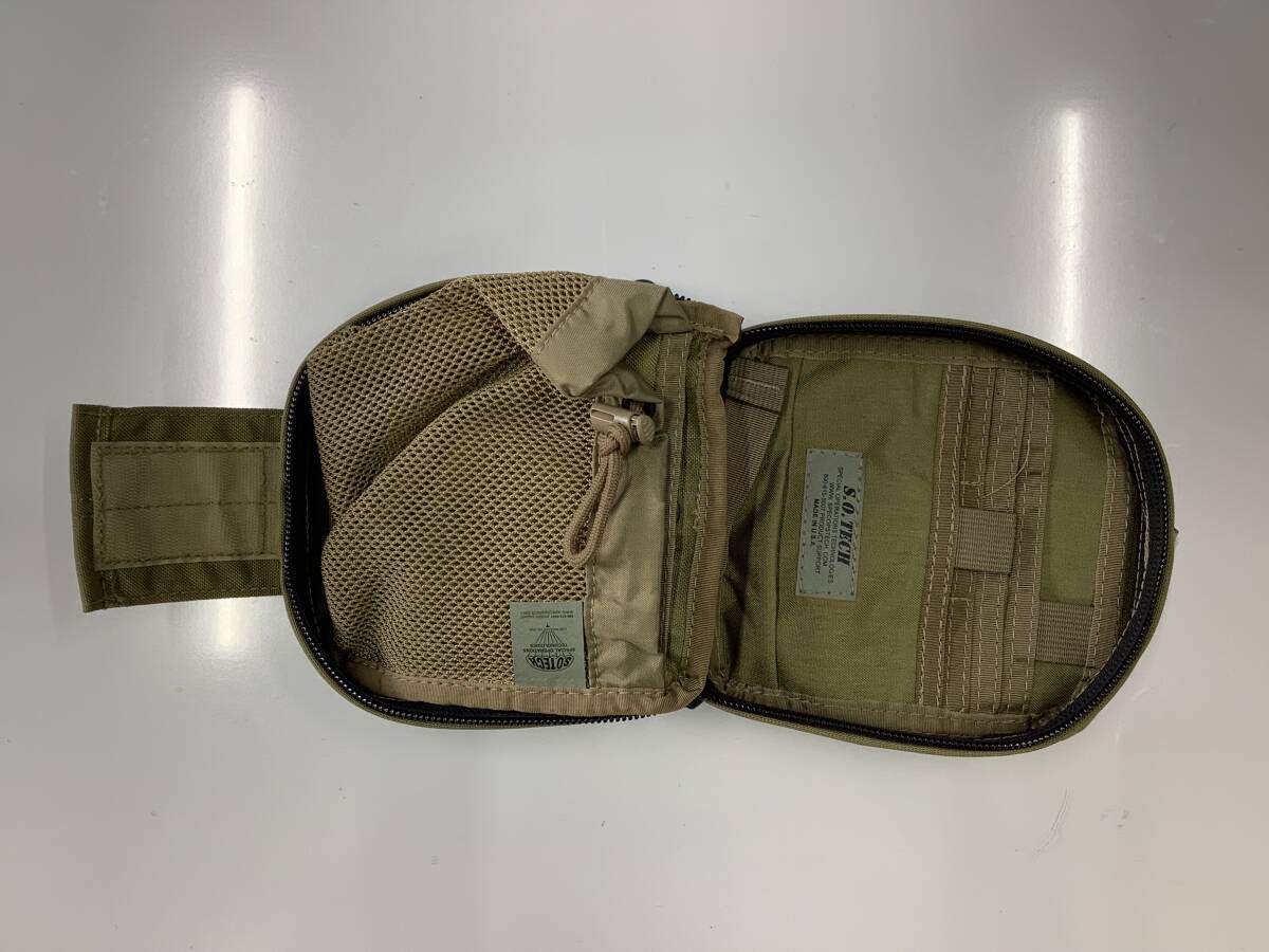 実物　S.O.TECH メディックポーチ　IFAK EAGLE SOE 初期アフ_画像3