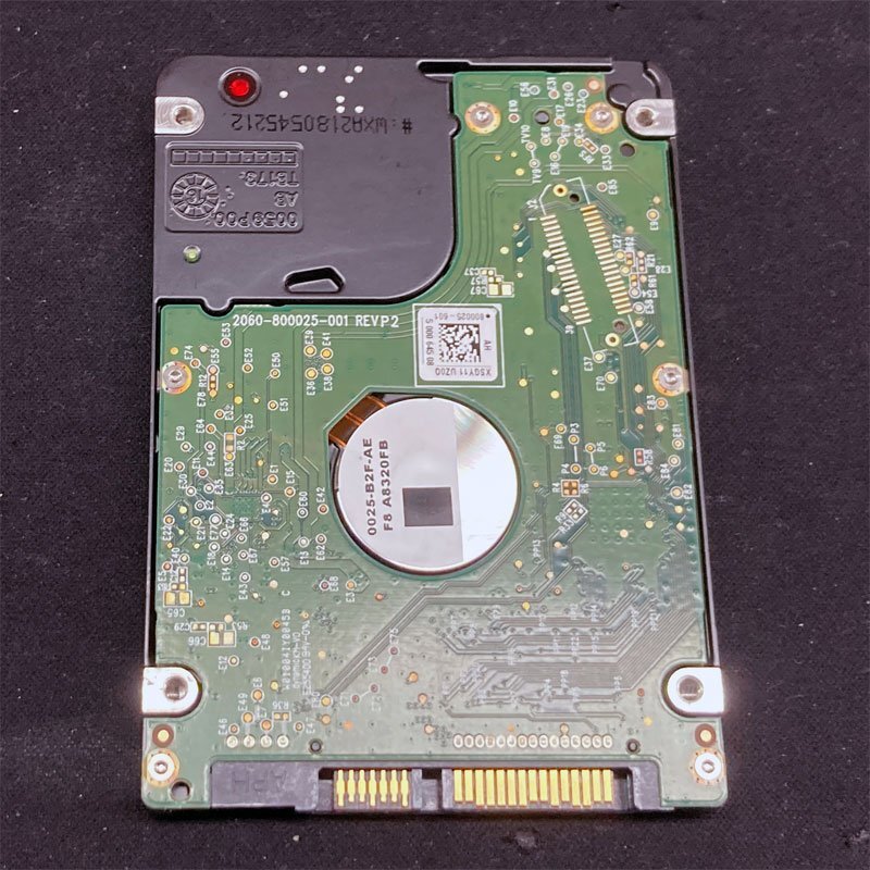 状態正常 2.5インチ 7mm 500GB 1個 SATA 6Gbps ★ WD BLUE WD5000LPCX 電源投入回数 276回 使用時間 31526時間#5-374_画像2