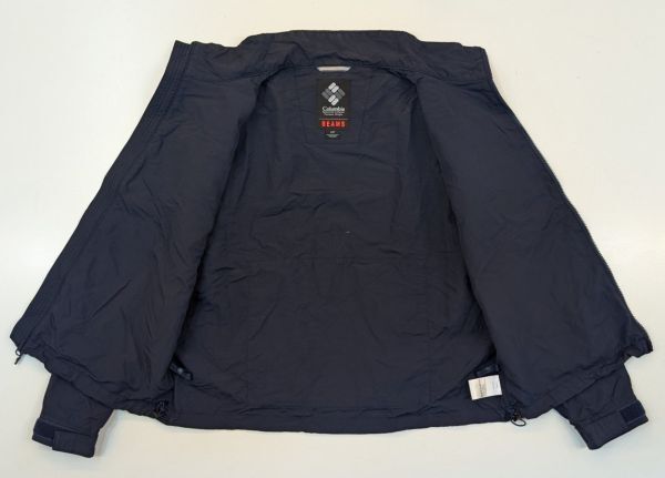 H8126　Columbia × BEAMS　コロンビア　PFG Logriver BMS Jacket　フィッシングジャケット　ナイロンジャケット　FM3749　ネイビー　S_画像8