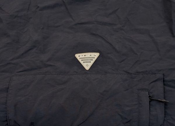 H8126　Columbia × BEAMS　コロンビア　PFG Logriver BMS Jacket　フィッシングジャケット　ナイロンジャケット　FM3749　ネイビー　S_画像7