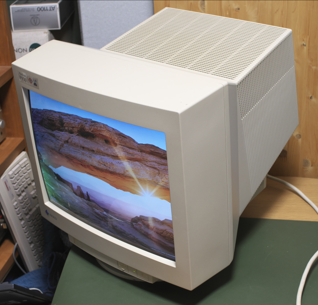 シャドウマスクCRT EIZO F930_画像4