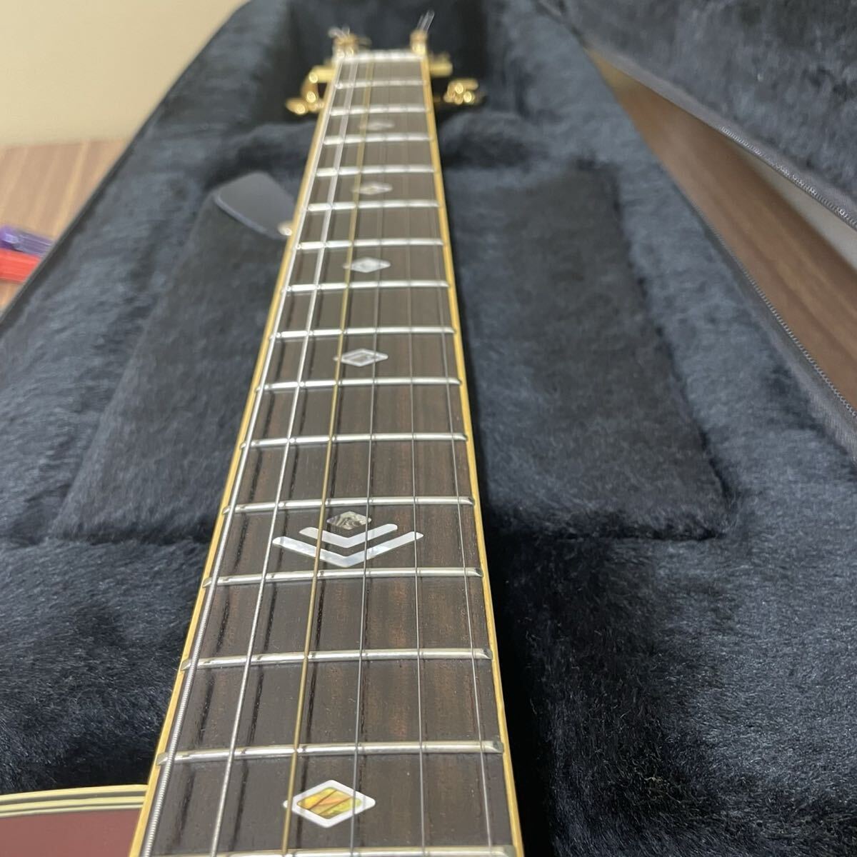 *[1 иен старт ]YAMAHA Yamaha CPX900 BS электрический акустическая гитара электроакустическая гитара полужесткий чехол есть QML177040 текущее состояние товар 