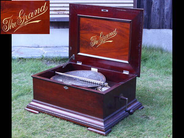 The Grand　希少　アンティーク　ディスクオルゴール　K1416_画像1