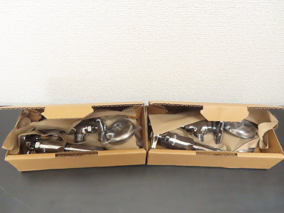 ★★ 未使用保管品 KVK ケーブイケー K6-P2 アングル形止水栓13(共) (1箱に2個入り)計2箱セット / 2025年製品 ②_画像3