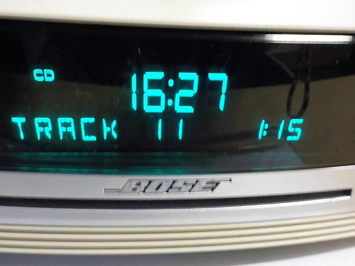 Bose Wave Music System 動作品 美品 新品リモコン 電源コード付き CD FM AM レシーバーアンプ デスクトップオーディオ_画像7