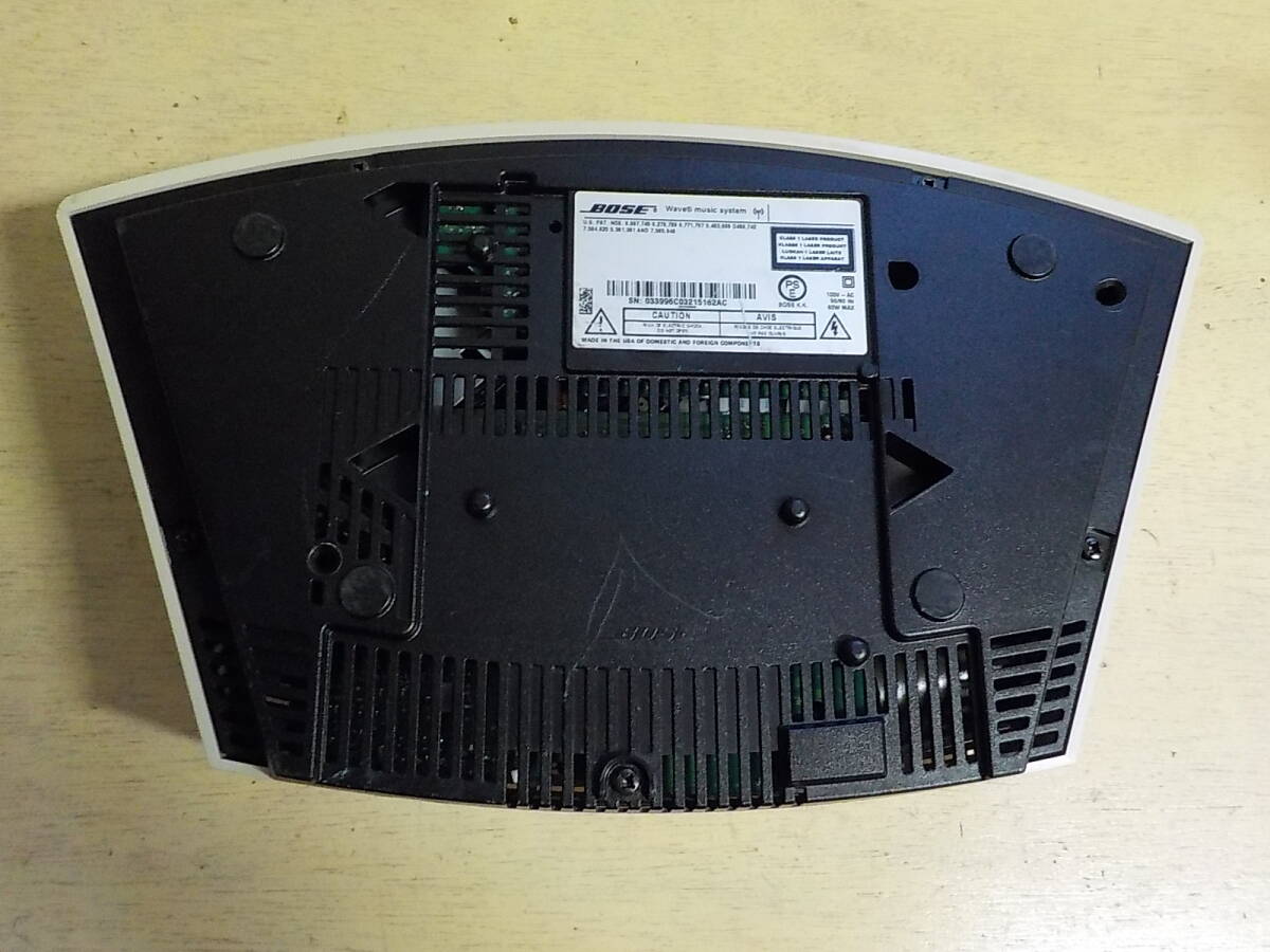 Bose Wave Music System 動作品 美品 新品リモコン 電源コード付き CD FM AM レシーバーアンプ デスクトップオーディオ_画像6