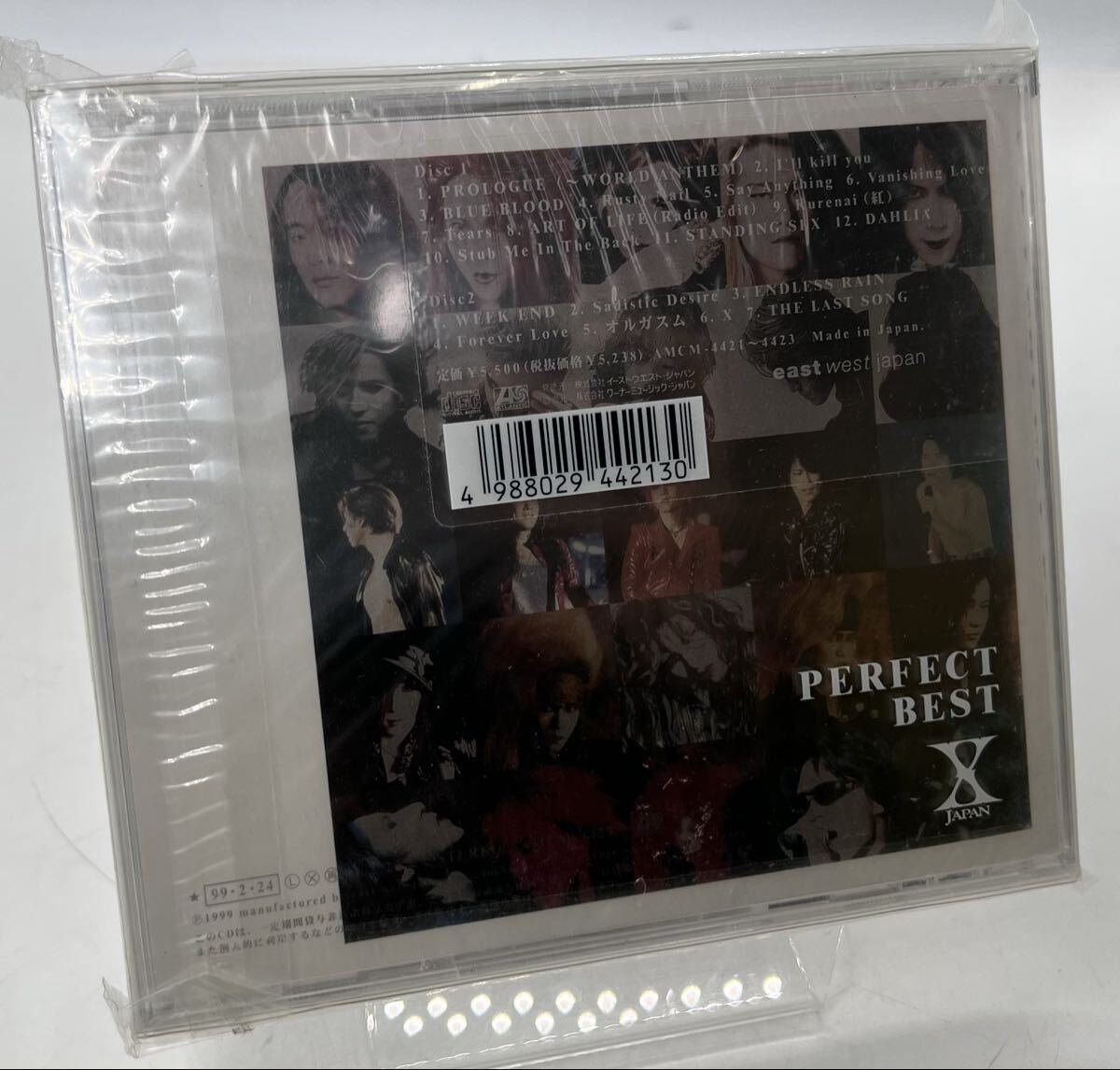 XJAPAN■PERFECT BEST 新品未開封 CD 2Disc 4421~4423_画像2