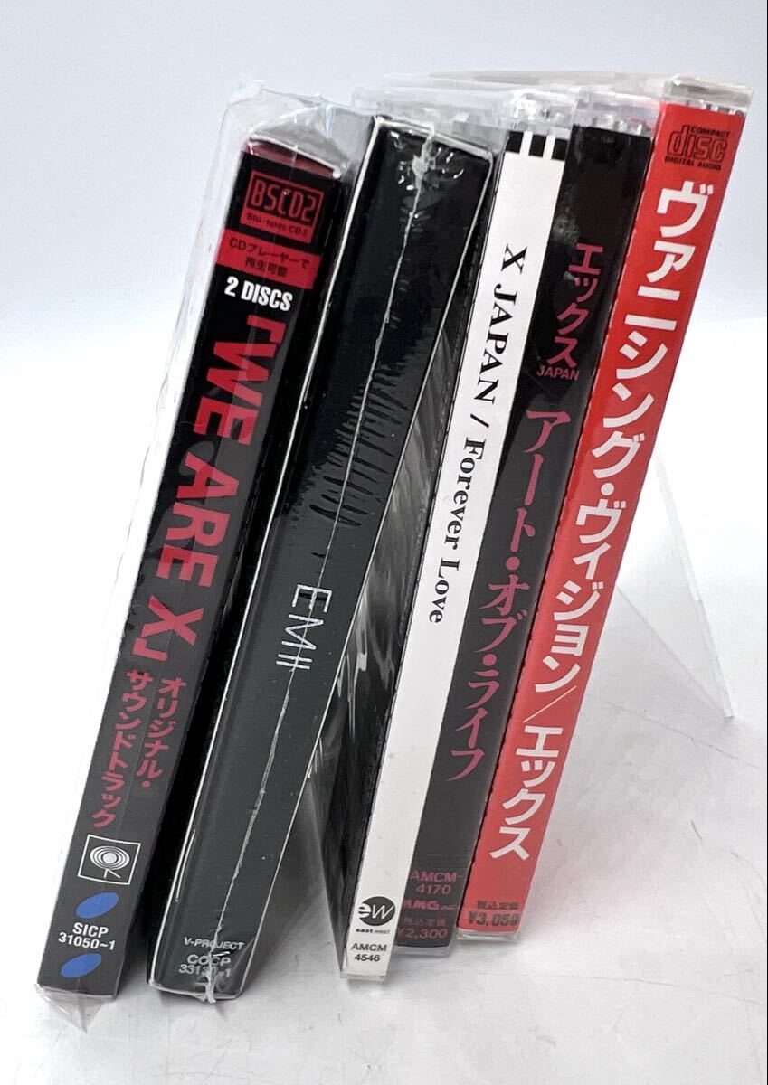 新品未開封 XJAPA CD 5枚セット EMⅡ/Forever Love/ART OF LIFE/WE ARE X/ヴァニシングヴィジョン_画像3