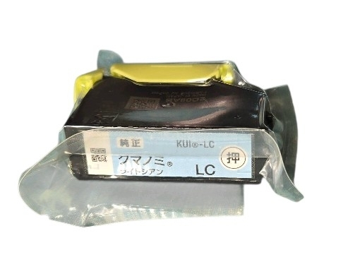 エプソンプリンター 純正品 カートリッジインク クマノミ Lパック増量 ライトシアン(LC) 未開封未使用品_画像1