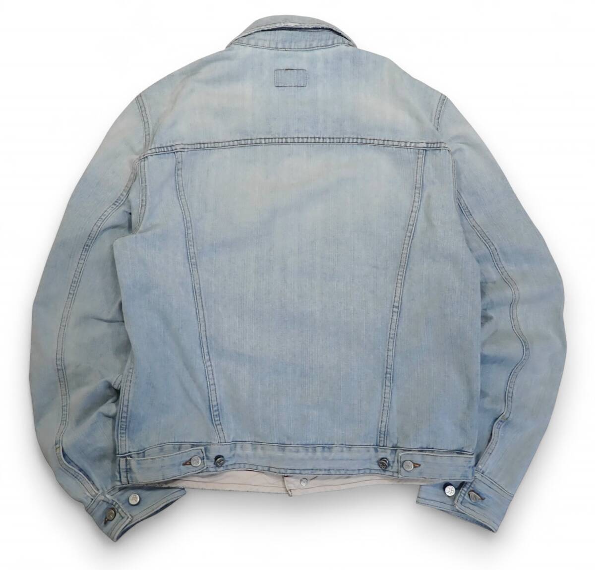 Calvin Klein Jeans 90sビンテージ デニム トラッカージャケット L●ジージャンGジャン カルバンクラインジーンズ●洗濯プレス済●古着7219_画像8