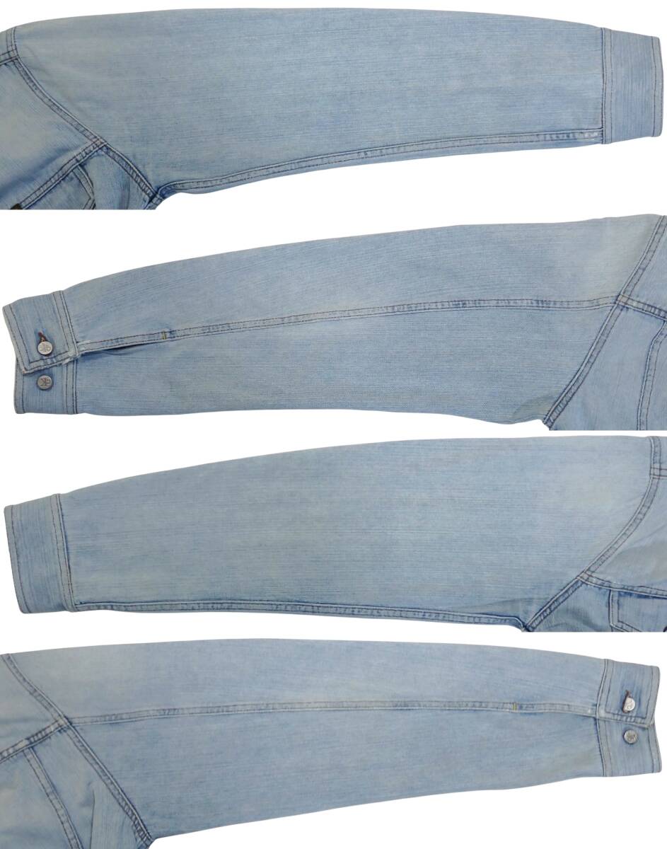 Calvin Klein Jeans 90sビンテージ デニム トラッカージャケット L●ジージャンGジャン カルバンクラインジーンズ●洗濯プレス済●古着7219_画像6