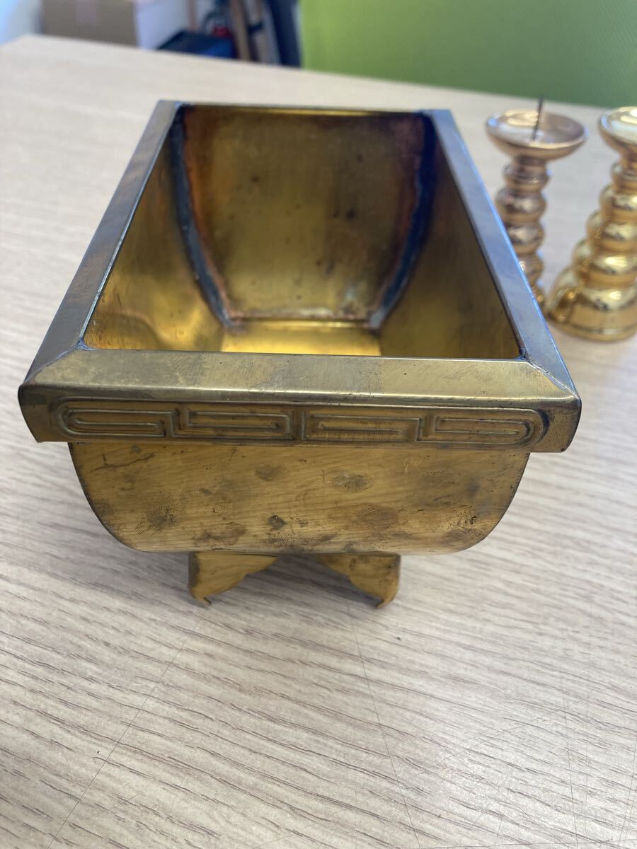  домашний алтарь предметы для домашнего буддийского алтаря курильница латунный ... low sok установить 2 комплект 