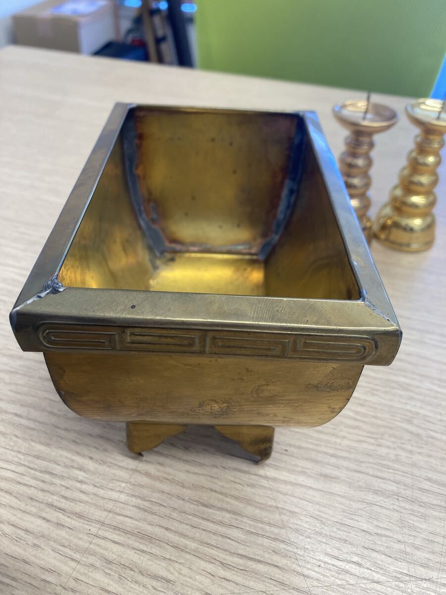  домашний алтарь предметы для домашнего буддийского алтаря курильница латунный ... low sok установить 2 комплект 