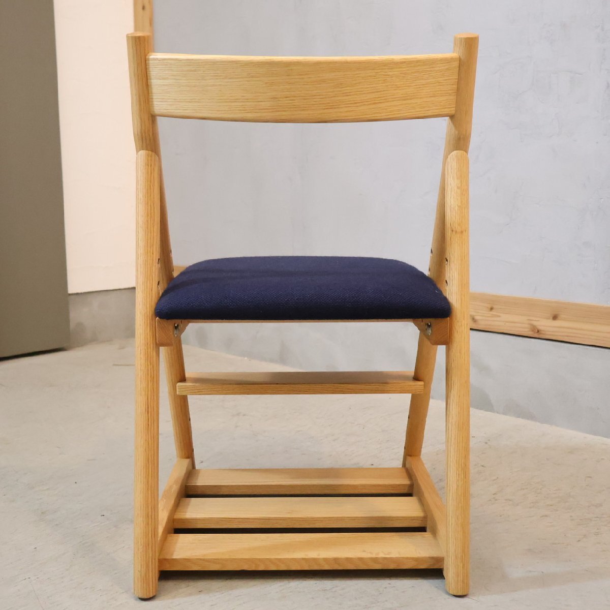 ACTUS アクタス T-KIDS ティーキッズ キッズチェア デスクチェア 学習椅子 キャスター付 高さ調整 ナチュラル 飛騨高山 日進木工 FJ422_画像4