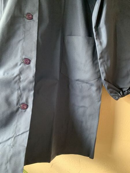 【1円オークション】◆D13◆ 新品 東京女学館指定 制服 スモック マルス洋装店新品 紺 マルス ネイビー 表記90サイズ(L)_画像3