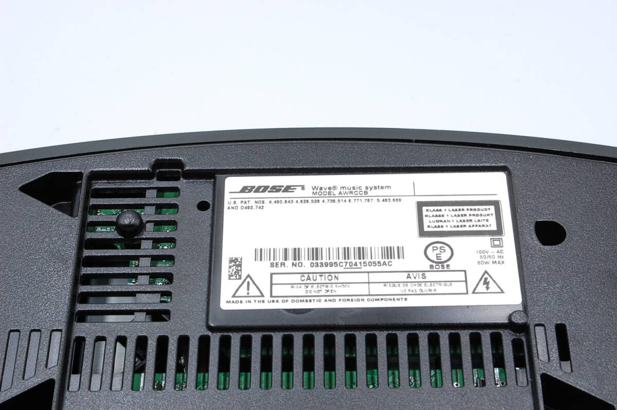 ★BOSE ボーズ Wave Music System AWRCCＢ CD/アンプラジオ 動作良好品 ★_画像8