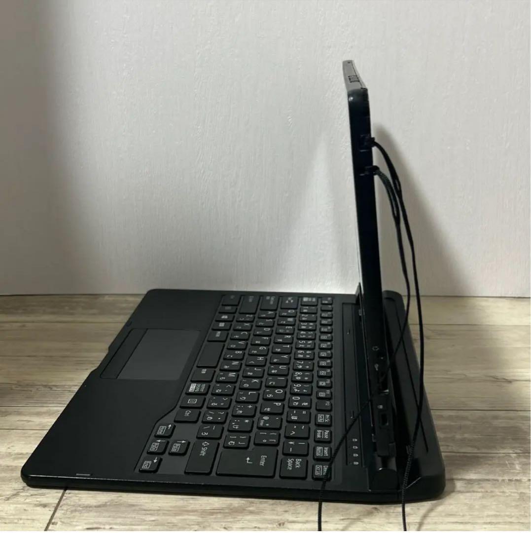 ☆2in1 タッチパネル☆富士通 Arrows Q738/SB タブレットPC Office付き 即納 初心者にも 届いてすぐ使えます◎ マウスはおまけ♪_画像2