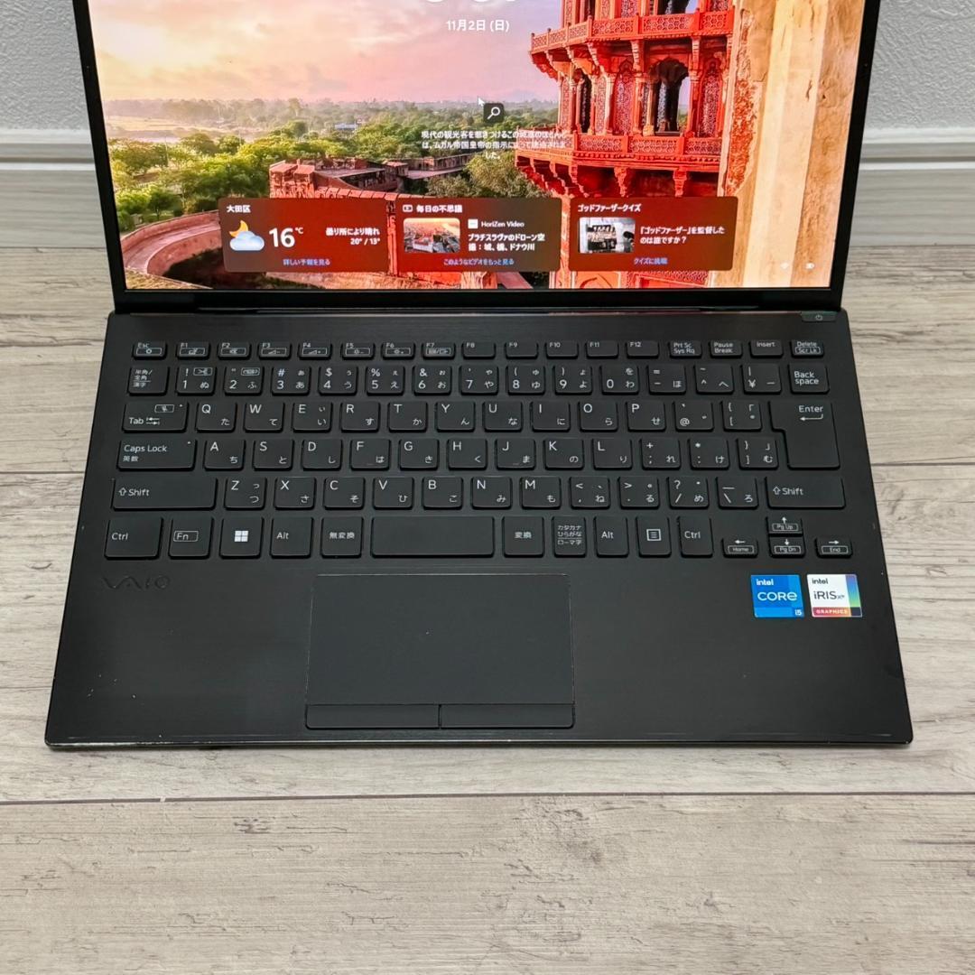 高性能12世代 VAIO Pro PG i5 メモリ16GB 256GB Office付き 即納 初心者にも 届いてすぐ使えます◎ マウスはおまけ♪_画像7
