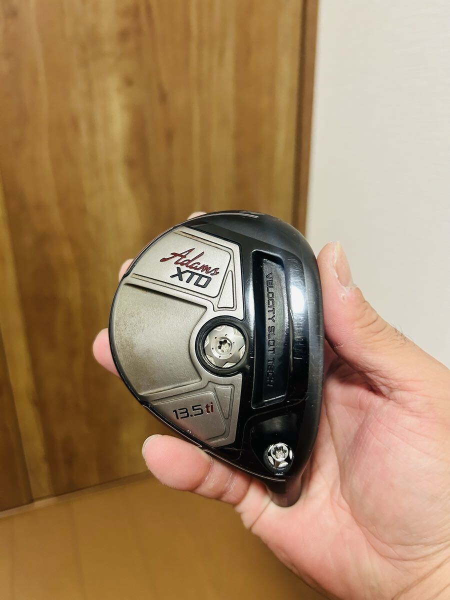 【チタン製】アダムスゴルフ XTD Ti 13.5° フェアウェイウッド ヘッドのみ_画像2