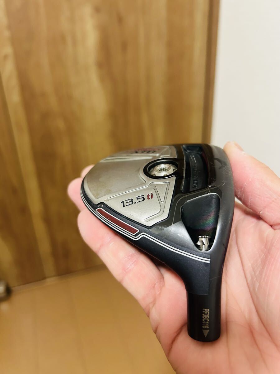 【チタン製】アダムスゴルフ XTD Ti 13.5° フェアウェイウッド ヘッドのみ_画像8