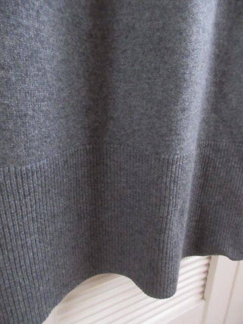 クローゼット整理!POLO RALPH LAUREN 70%wool・30%cashmere ニットワンピース L/G (40~42細身)1度着用_画像4
