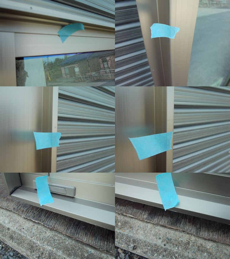 在庫品 アルミサッシ LowE 型 ペアガラス LIXIL サーモスL FIX窓 03315 (03615) シャイングレー その１_画像8