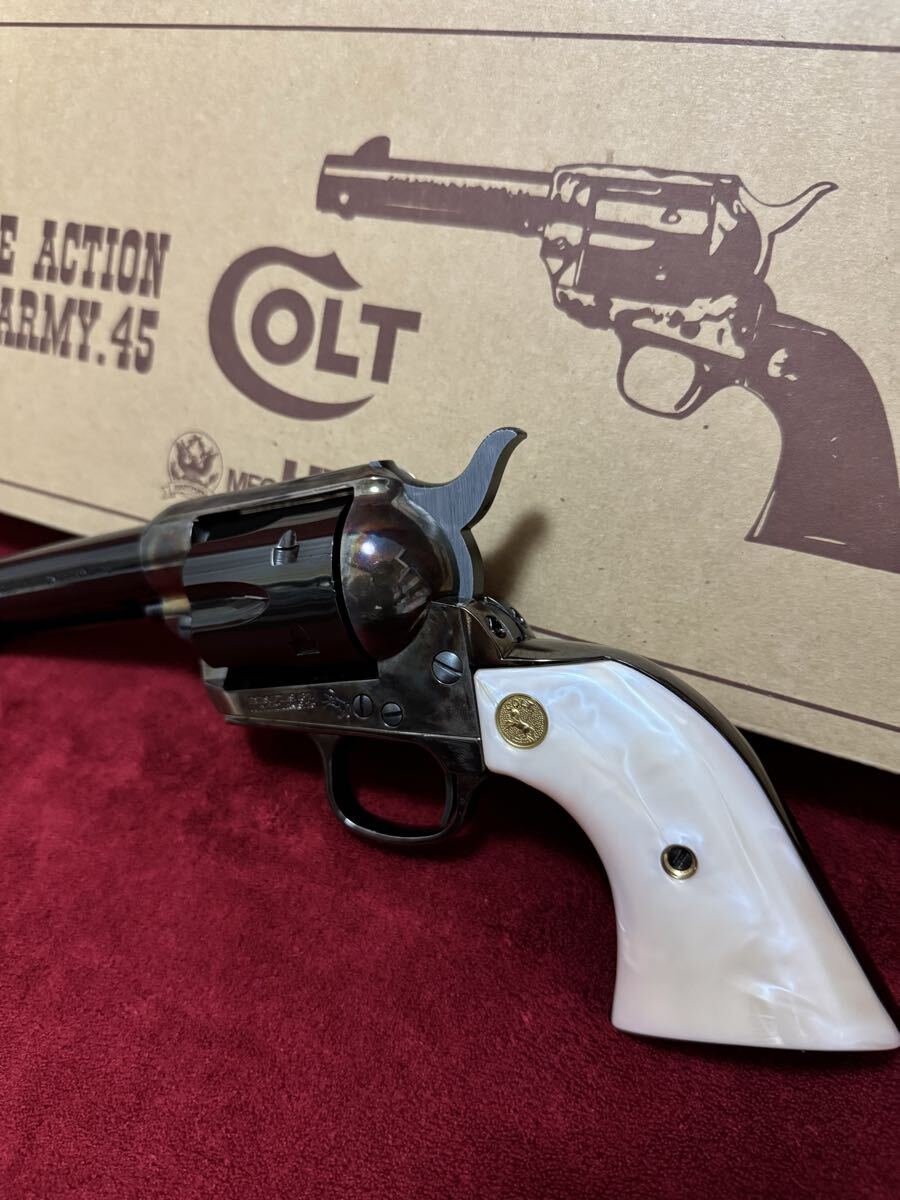 HWS コルト SAA メッキ ケースハードン ウエイトモデル アーティラリー_画像2