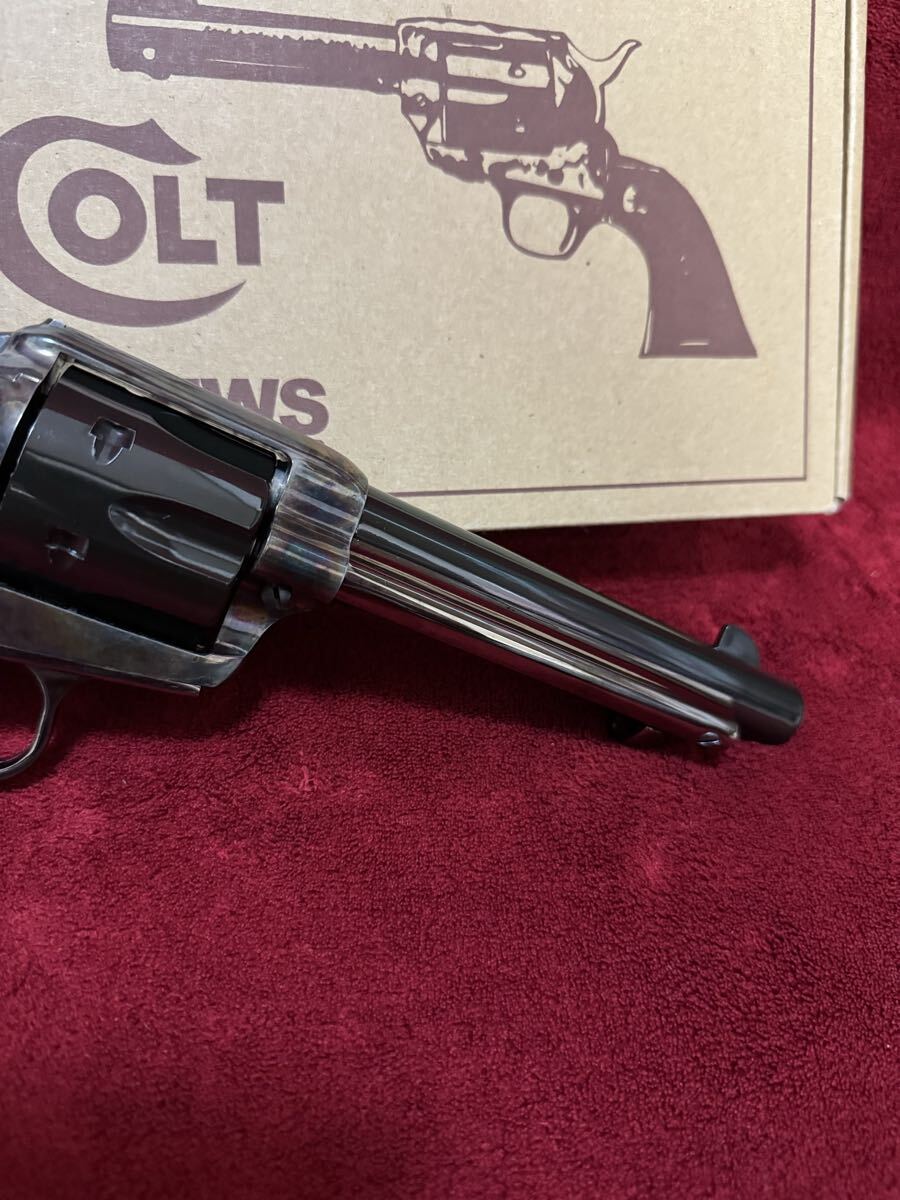 HWS コルト SAA メッキ ケースハードン ウエイトモデル アーティラリー_画像5