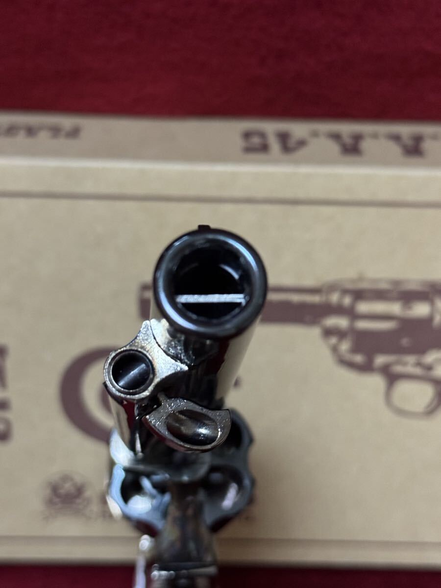 HWS コルト SAA メッキ ケースハードン ウエイトモデル アーティラリー_画像6