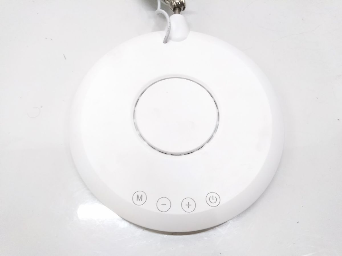 ♪LEDアームライト デスクライト クランプ式 ホワイト 年式/メーカー不明 元箱付き 1121-8L @140♪_画像9