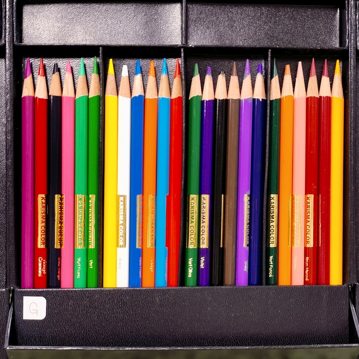 G サンフォード●カリスマカラー 色鉛筆 ●KARISMACOLOR 24本セット_画像1