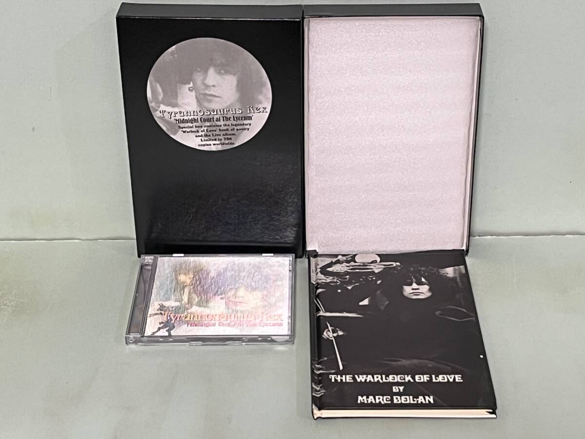 TYRANNOSAURUS REX / MIDNIGHT COURT AT THE LYCEUM' マークボランの詩集「Warlock of Love」復刻版 + 2CD UK盤700セット限定BOX_画像2