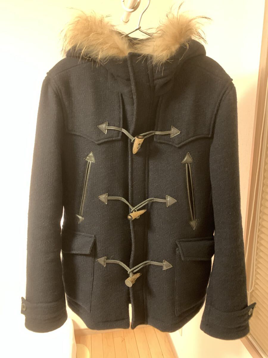 ラウンジリザード LOUNGE LIZARD ショート ダッフル コート ジャケット ブルゾン ファクトタム ステュディオス ナンバーナイン プレッジ GB_画像1