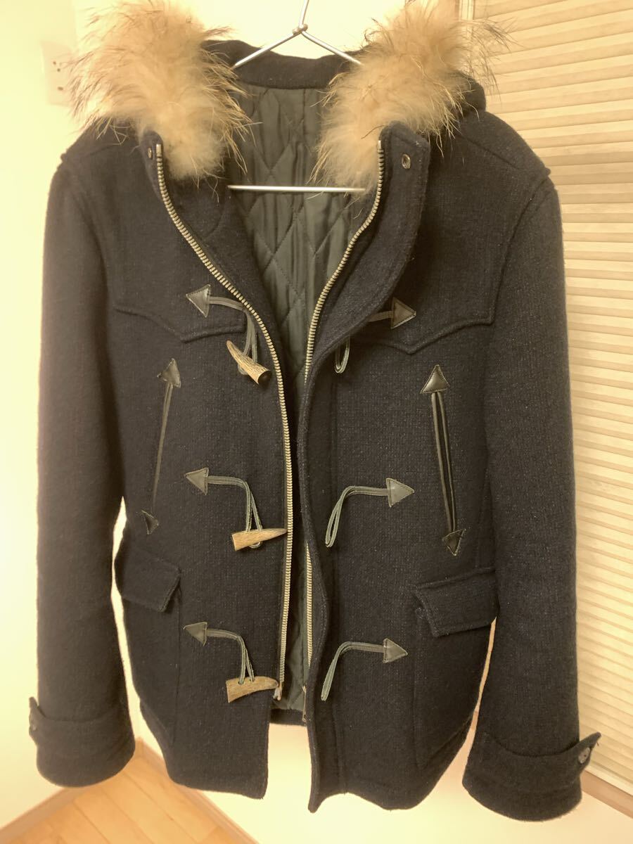 ラウンジリザード LOUNGE LIZARD ショート ダッフル コート ジャケット ブルゾン ファクトタム ステュディオス ナンバーナイン プレッジ GB_画像3