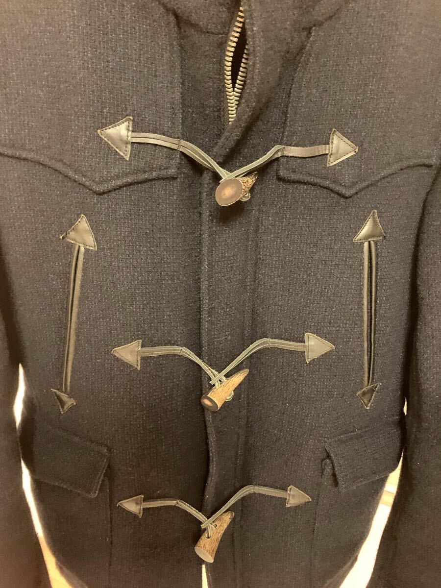 ラウンジリザード LOUNGE LIZARD ショート ダッフル コート ジャケット ブルゾン ファクトタム ステュディオス ナンバーナイン プレッジ GB_画像4