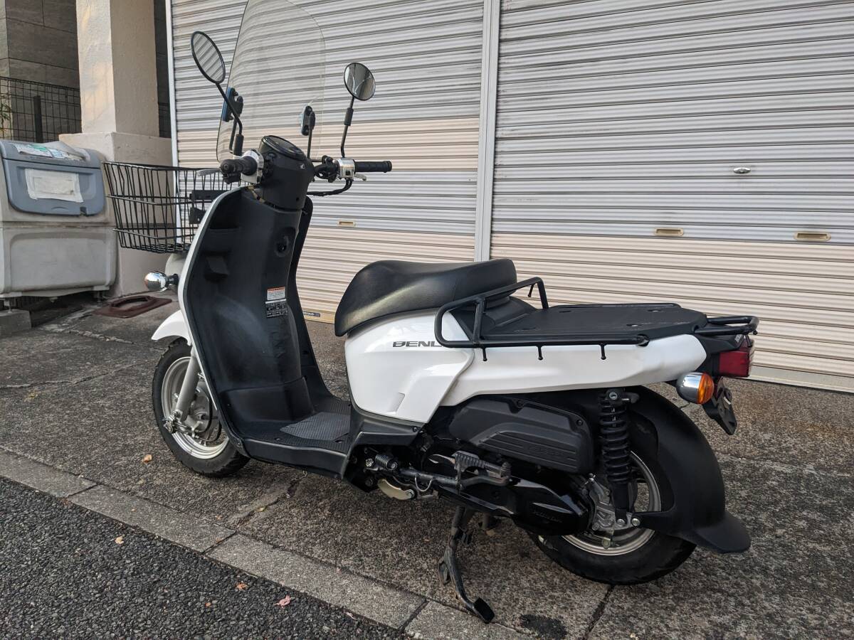 BENLY50 ベンリィ　水冷エンジン　AA05　両手ブレーキ 現状車　横浜〜_画像3