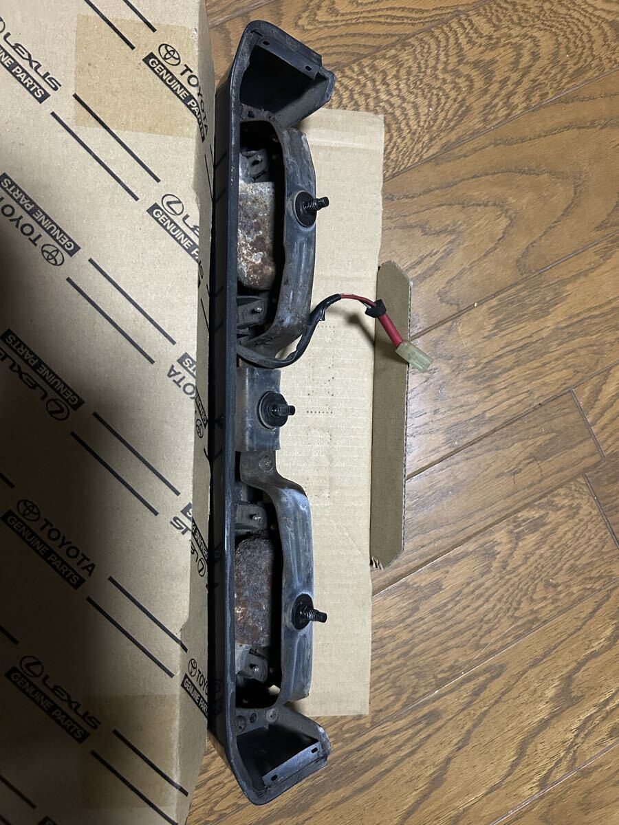 ランクル70 純正　 サイドウインカー左右セット　ライセンスプレート　 当時物 _画像4