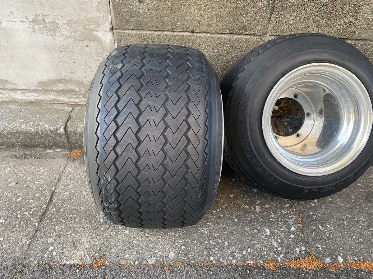 ジャイロ用ホイール ダグラス深リム9J8インチ_画像2