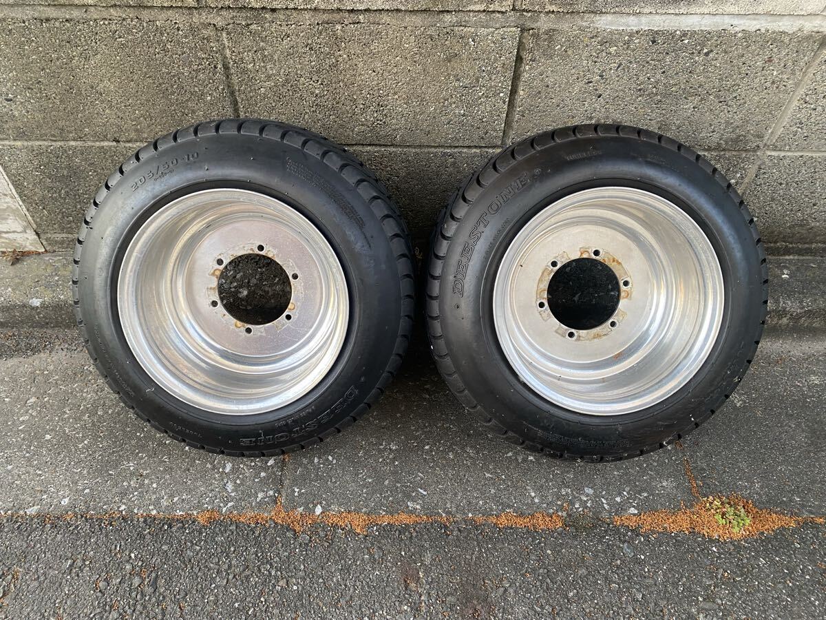 ジャイロ用ホイール、 ダグラス深リム10J10インチ_画像4