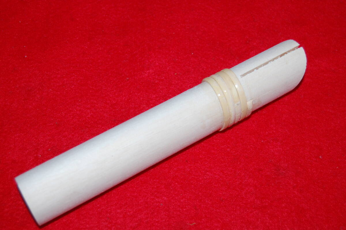 【入手困難/限定品】手曲がり鋸/手曲鋸用/口籐巻柄鋸柄のこ柄きり柄のこぎり柄_画像2