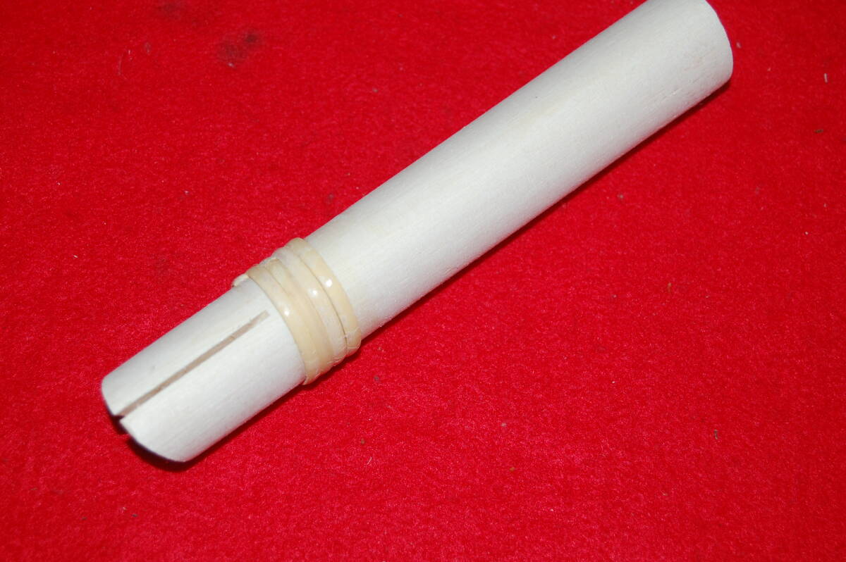 【入手困難/限定品】手曲がり鋸/手曲鋸用/口籐巻柄鋸柄のこ柄きり柄のこぎり柄_画像6