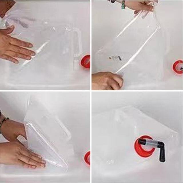 20L складной резервуар уличный водоснабжение ёмкость для воды бедствие земля . кемпинг 