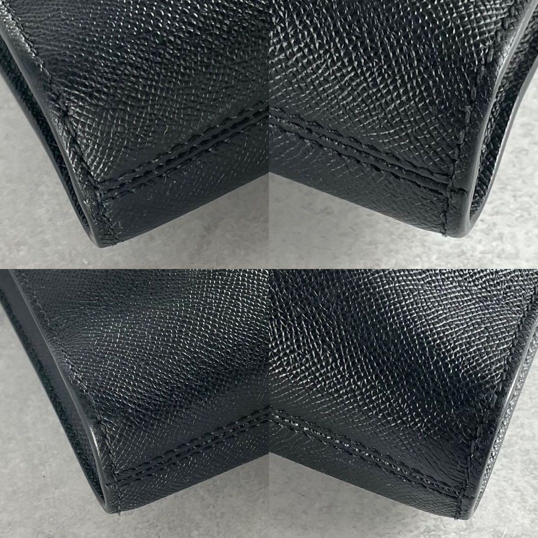  прекрасный товар BVLGARI BVLGARY sakoshu сумка на плечо небольшая сумочка Circle кожа наклонный .. плечо .. ходить на работу бизнес чёрный черный мужской 