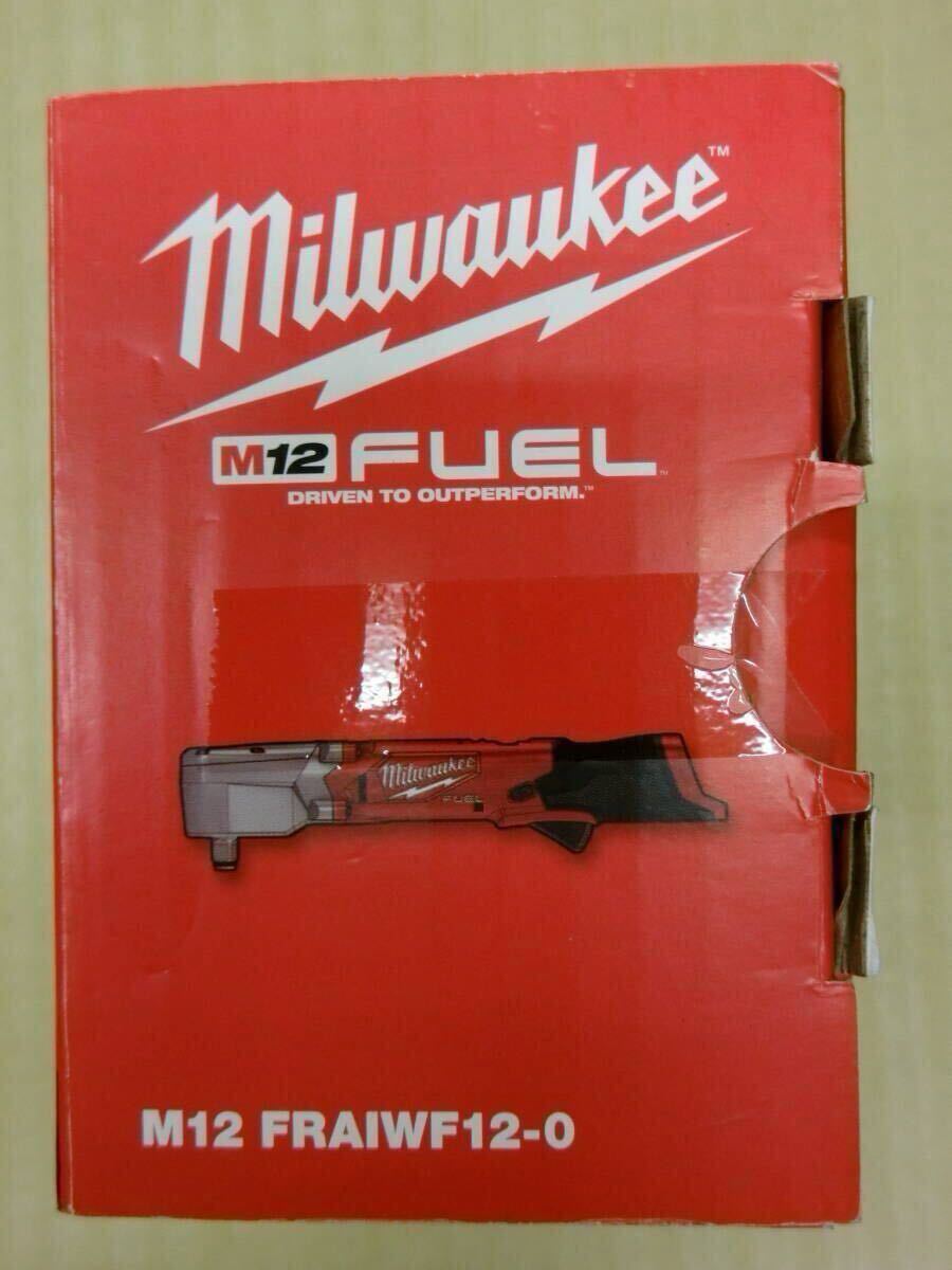 ●○ミルウォーキー １２Ｖ充電式　Ｍ１２アングルインパクトレンチ＋スタートキット（バッテリー、充電器）【新品未開封・送料無料】○●_画像3