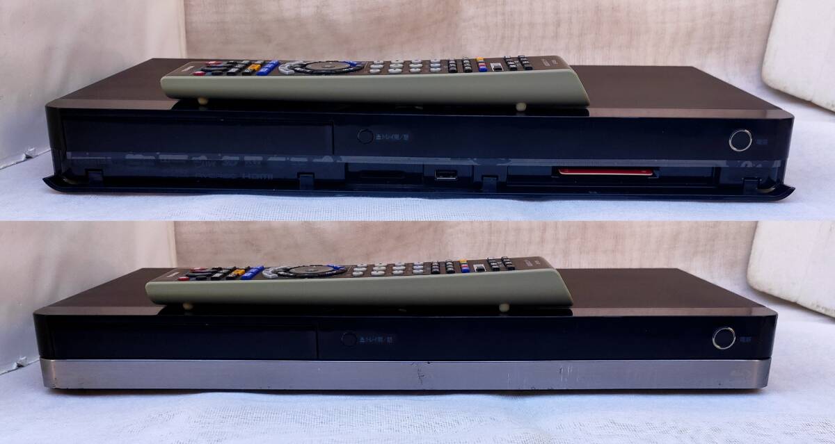 東芝 1TB 3チューナー ブルーレイレコーダー 『DBR-T350』3番組同時録画可能リモコン付き動作品です。_画像2