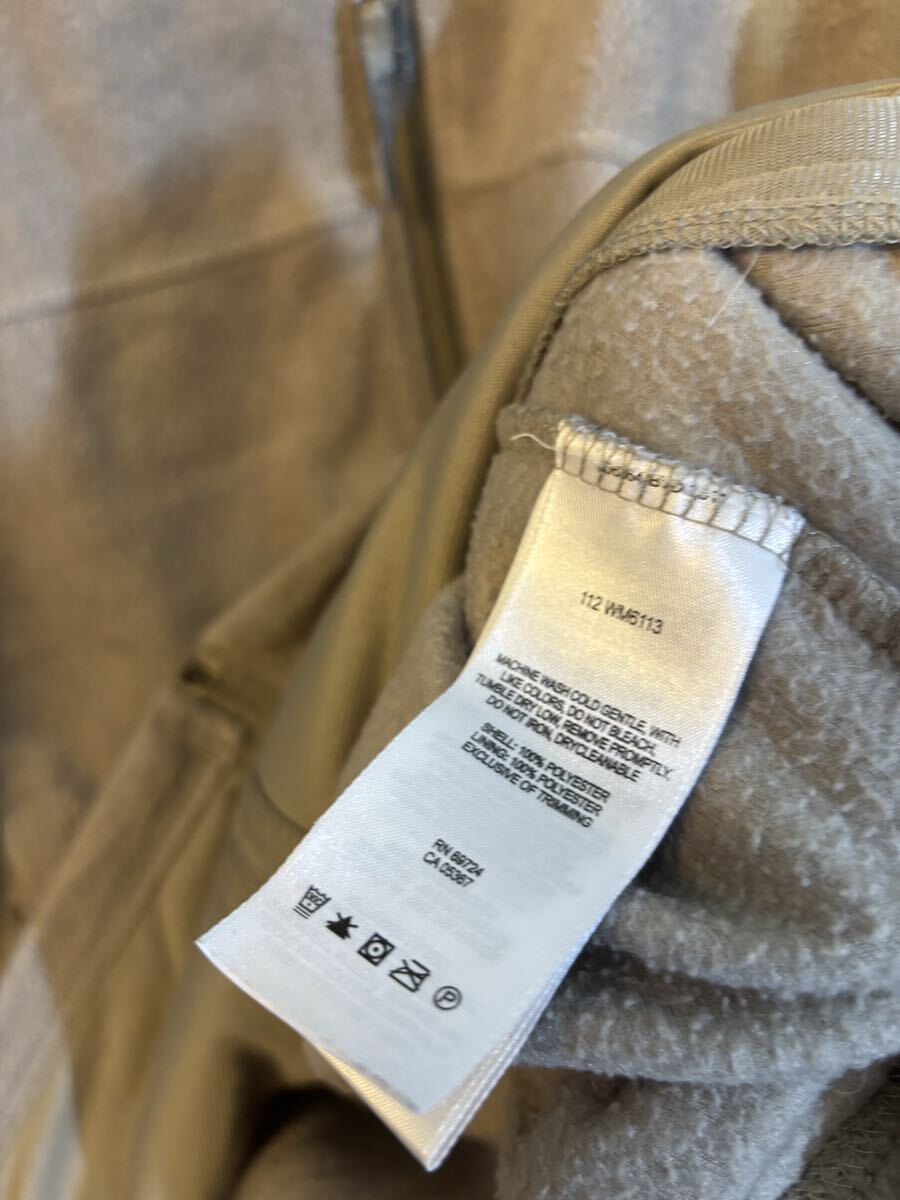 フリースジャケット コロンビア Columbia アウトドア サイズL ジップアップ ベージュ系 アメリカ古着 1円スタート_画像3